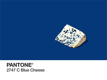Blue Cheese Pantone PhonoRealism