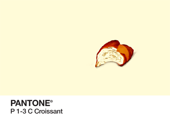 Croissant Pantones PhonoRealism