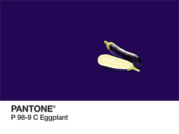 Eggplant Pantone PhonoRealism