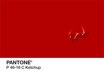 Ketchup Pantone PhonoRealism