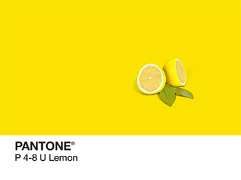 Lemon Pantone PhonoRealism