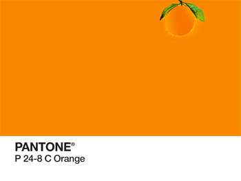 Orange Pantones PhonoRealism