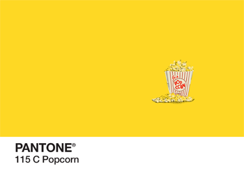 Popcorn Pantone PhonoRealism