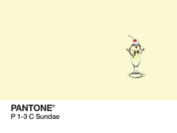 Sundae Pantone PhonoRealism